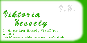 viktoria wessely business card